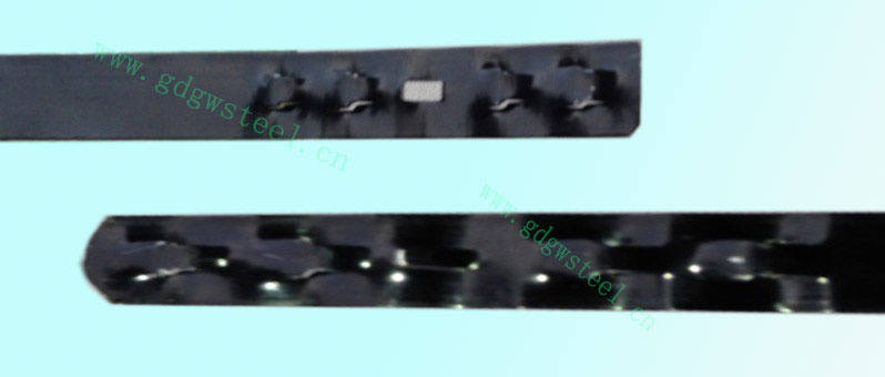 High tensile black steel packing strapps